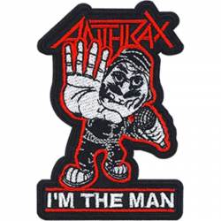 Anthrax I'm the Man - Embroidered Iron-On Patch