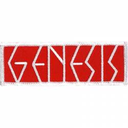 Genesis Logo - Embroidered Iron-On Patch