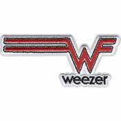 Weezer Red Logo - Embroidered Iron-On Patch