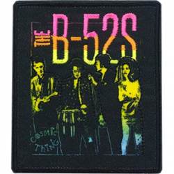 The B-52's Vintage Group - Embroidered Iron-On Patch