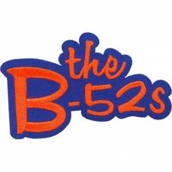 The B-52's Vintage Group - Embroidered Iron-On Patch