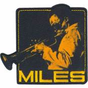 Miles Davis Trumpet - Embroidered Iron-On Patch