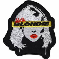 Blondie AKA Stencil - Embroidered Iron-On Patch