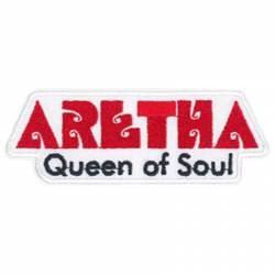 Aretha Franklin Logo - Embroidered Iron-On Patch