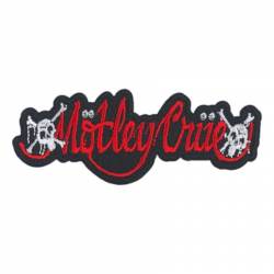 Motley Crue Feelgood Logo - Embroidered Iron-On Patch