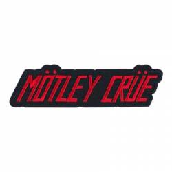 Motley Crue Logo - Embroidered Iron-On Patch