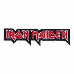 Iron Maiden Logo Extra Large - Embroidered Iron-On Patch