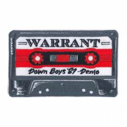 Warrant Mixtape - Embroidered Iron-On Patch