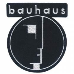 Bauhaus Logo - Embroidered Iron-On Patch