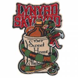 Lynyrd Skynyrd Snake - Embroidered Iron-On Patch