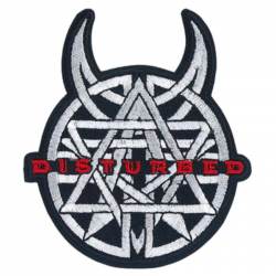 Disturbed Amulet - Embroidered Iron-On Patch