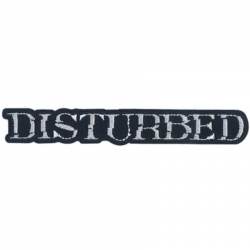 Disturbed Logo - Embroidered Iron-On Patch