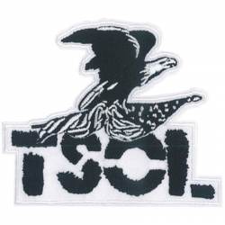T.S.O.L. Mail Logo - Embroidered Iron-On Patch