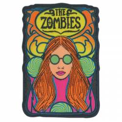 The Zombies She's Not There - Embroidered Iron-On Patch