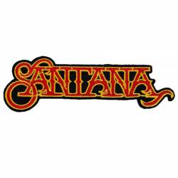 Santana Logo - Embroidered Iron-On Patch