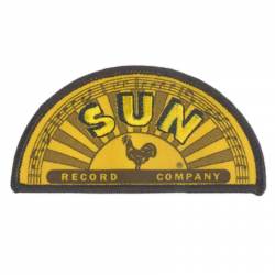 Sun Records Half Circle Logo - Embroidered Iron-On Patch