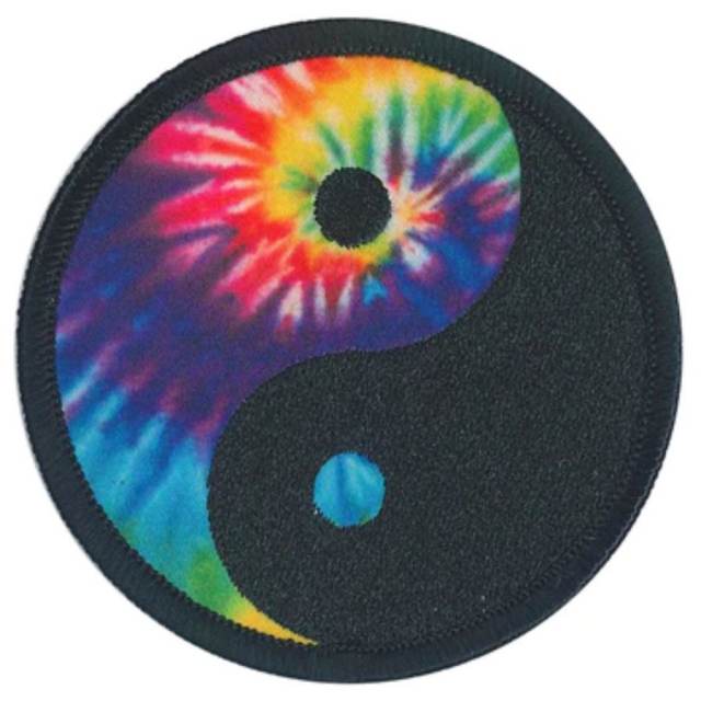 Yin and Yang Patches Sew on Patches for Jackets Hats and 