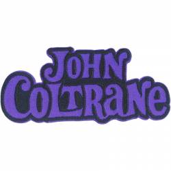 John Coltrane Logo - Embroidered Iron-On Patch