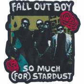 Fall Out Boy Roses Graphic - Embroidered Iron-On Patch