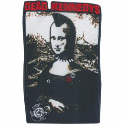 Dead Kennedys Mona Lisa - Embroidered Iron-On Patch