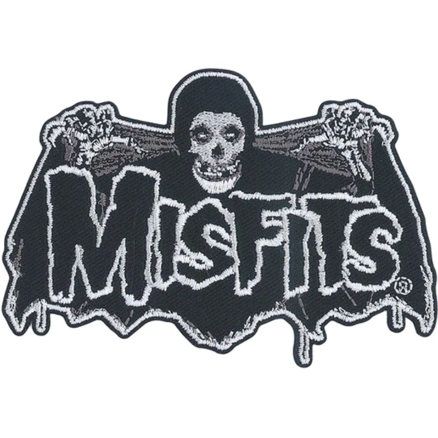 Misfits Old School Bat Fiend - Embroidered Iron-On Patch at Sticker Shoppe