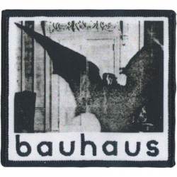 Bauhaus Bat - Embroidered Iron-On Patch