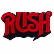 Rush Logo Raised 3D - Embroidered Iron-On Patch