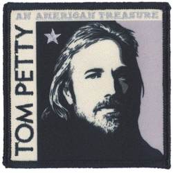 Tom Petty American Treasure - Embroidered Iron-On Patch