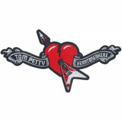 Tom Petty Modern Logo - Embroidered Iron-On Patch