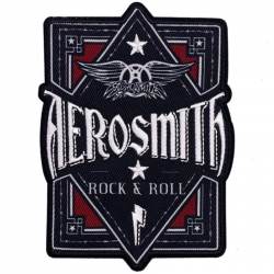 Aerosmith Rock & Roll - Embroidered Iron-On Patch