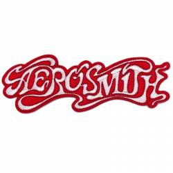 Aerosmith Name Logo - Embroidered Iron-On Patch
