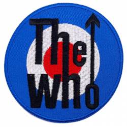 The Who Target Logo - Embroidered Iron-On Patch