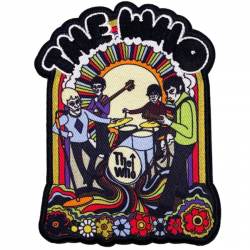 The Who Trippy Illustration - Embroidered Iron-On Patch