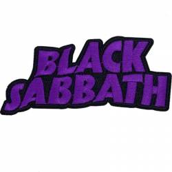 Black Sabbath Logo - Embroidered Iron-On Patch