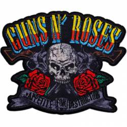 Guns N Roses Appetite For Destruction - Embroidered Iron-On Patch