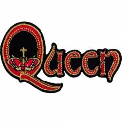 Queen 1973 Logo - Embroidered Iron-On Patch