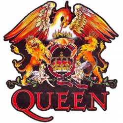 Queen Classic Crest - Embroidered Iron-On Patch