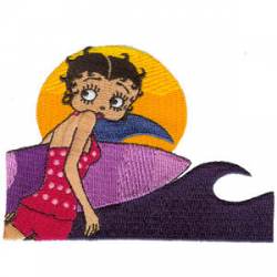 Betty Boop Endless Summer - Embroidered Patch