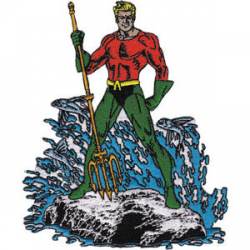 Aquaman Standing - Embroidered Patch