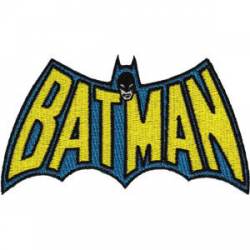 Batman Cape Logo - Embroidered Patch