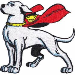 Superman Krypto - Embroidered Patch