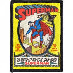 Superman Comic Book - Embroidered Patch