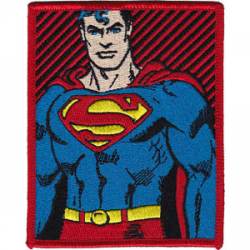 Superman Stripes - Embroidered Patch