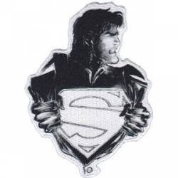 Superman Changing - Embroidered Patch