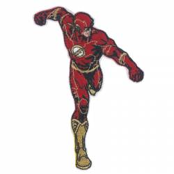 The Flash Running Punch - Embroidered Iron-On Patch