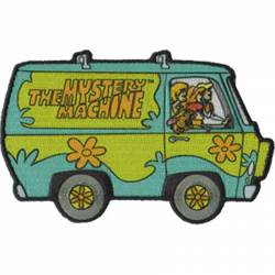 Hanna Barbera Scooby Doo Mystery Machine - Embroidered Iron-On Patch
