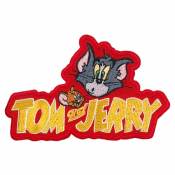 Tom & Jerry Logo - Embroidered Iron-On Patch