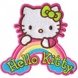 Hello Kitty Dream Rainbow - Embroidered Patch