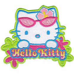 Hello Kitty Beach Break - Embroidered Patch