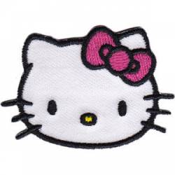 Hello Kitty Head Shot Mini - Embroidered Patch